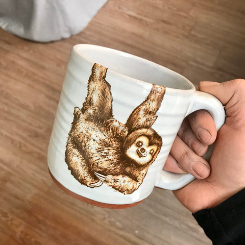 Hanging Sloth Mug