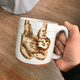 Hanging Sloth Mug