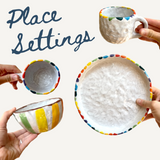 4-Week Friday Morning 10AM-12PM Place Settings (Hand Building) August 8th Start Date