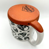 Skull Pattern Pen & Ink Hardcore Handmade Mug