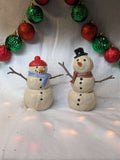 1-Day Weekend Winter Snowman Hand-Building!
