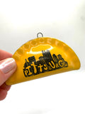 Pittsburgh Pierogi Christmas Tree Holiday Ornaments