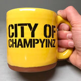 City of Champyinz Pittsburgh Pottery Mug