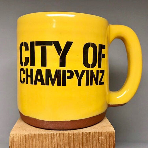 City of Champyinz Pittsburgh Pottery Mug