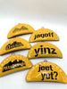 Pittsburgh Pierogi Christmas Tree Holiday Ornaments