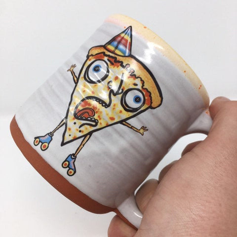 Pizza Party Handmade Mug