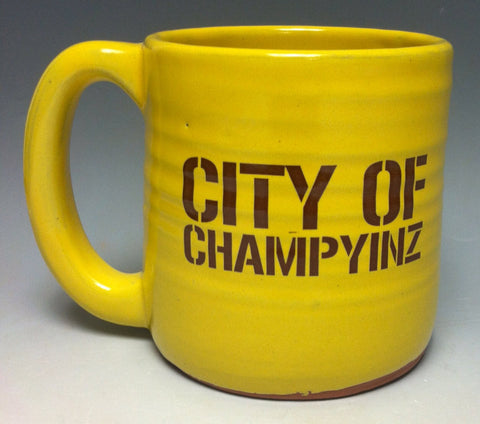 City of Champyinz Pittsburgh Pottery Mug - Pittsburgh Pottery